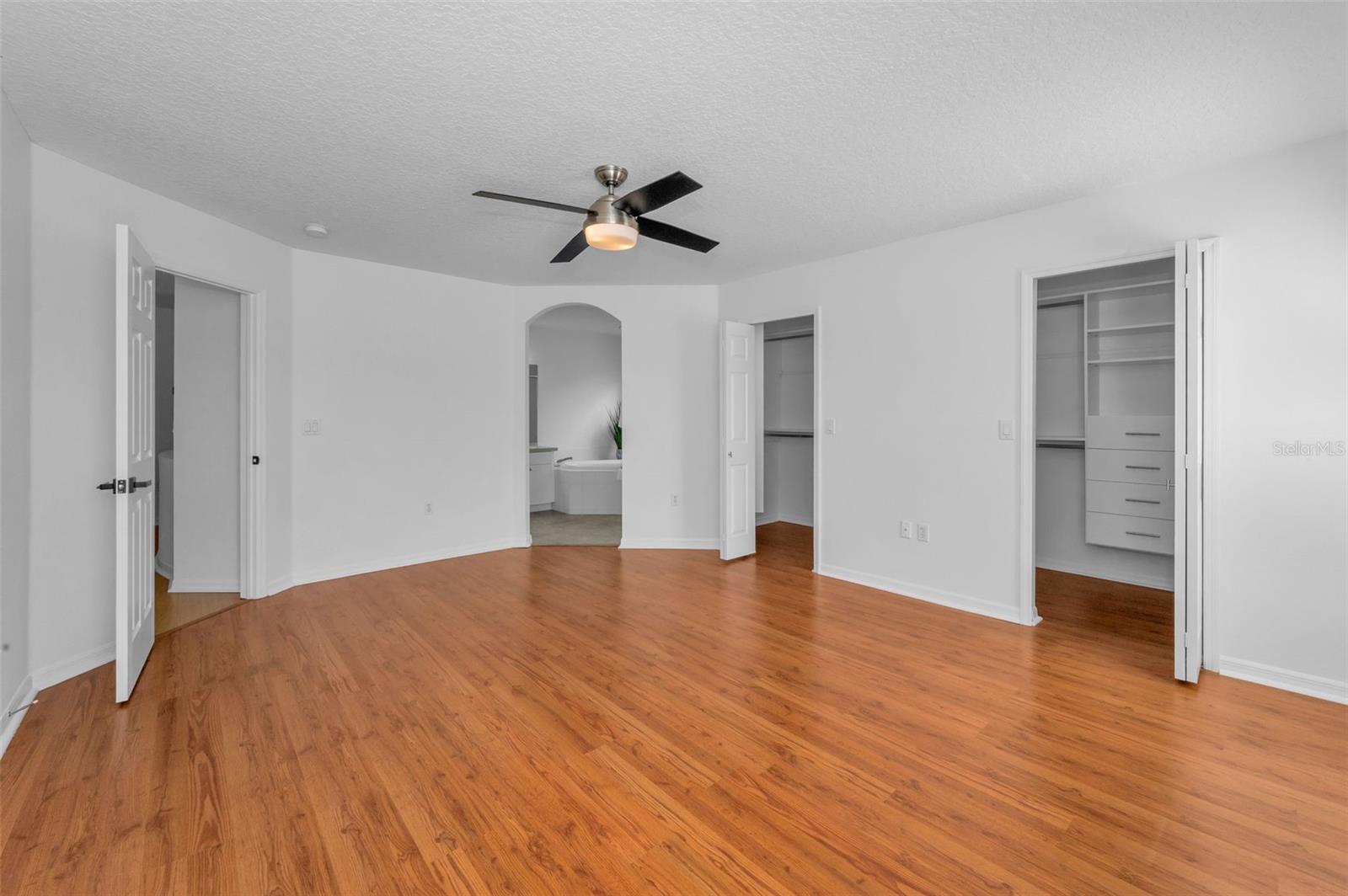 Two Walk-in Closets