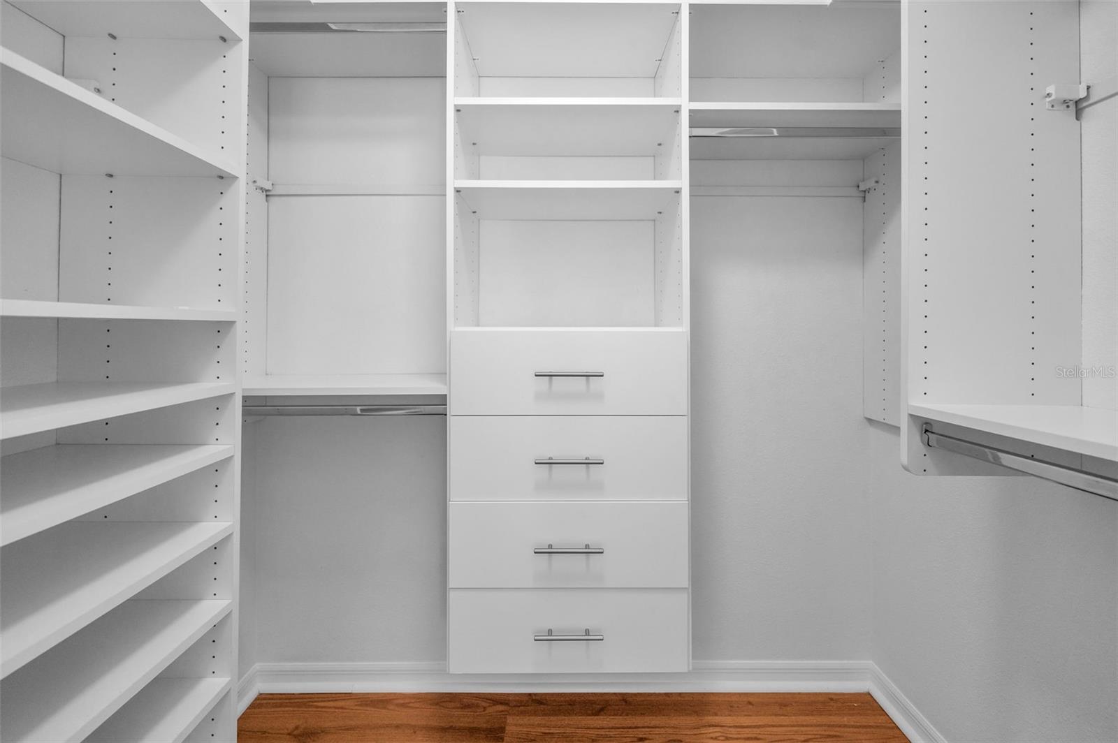 Built-in Shelving Closet #1