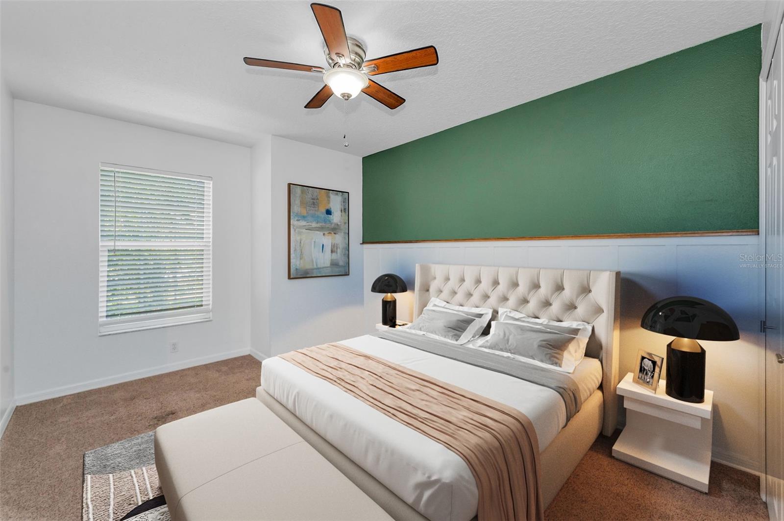 Virtually Staged Bedroom #3