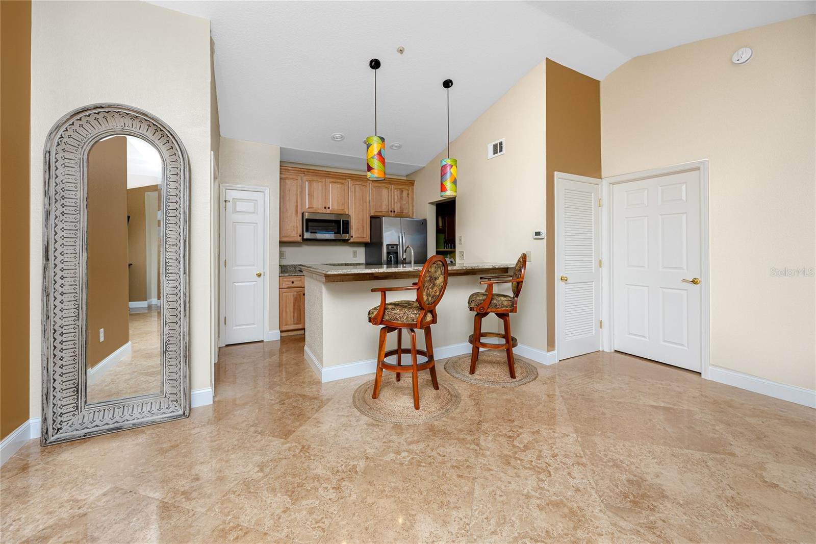 Open concept with various living configuragtions