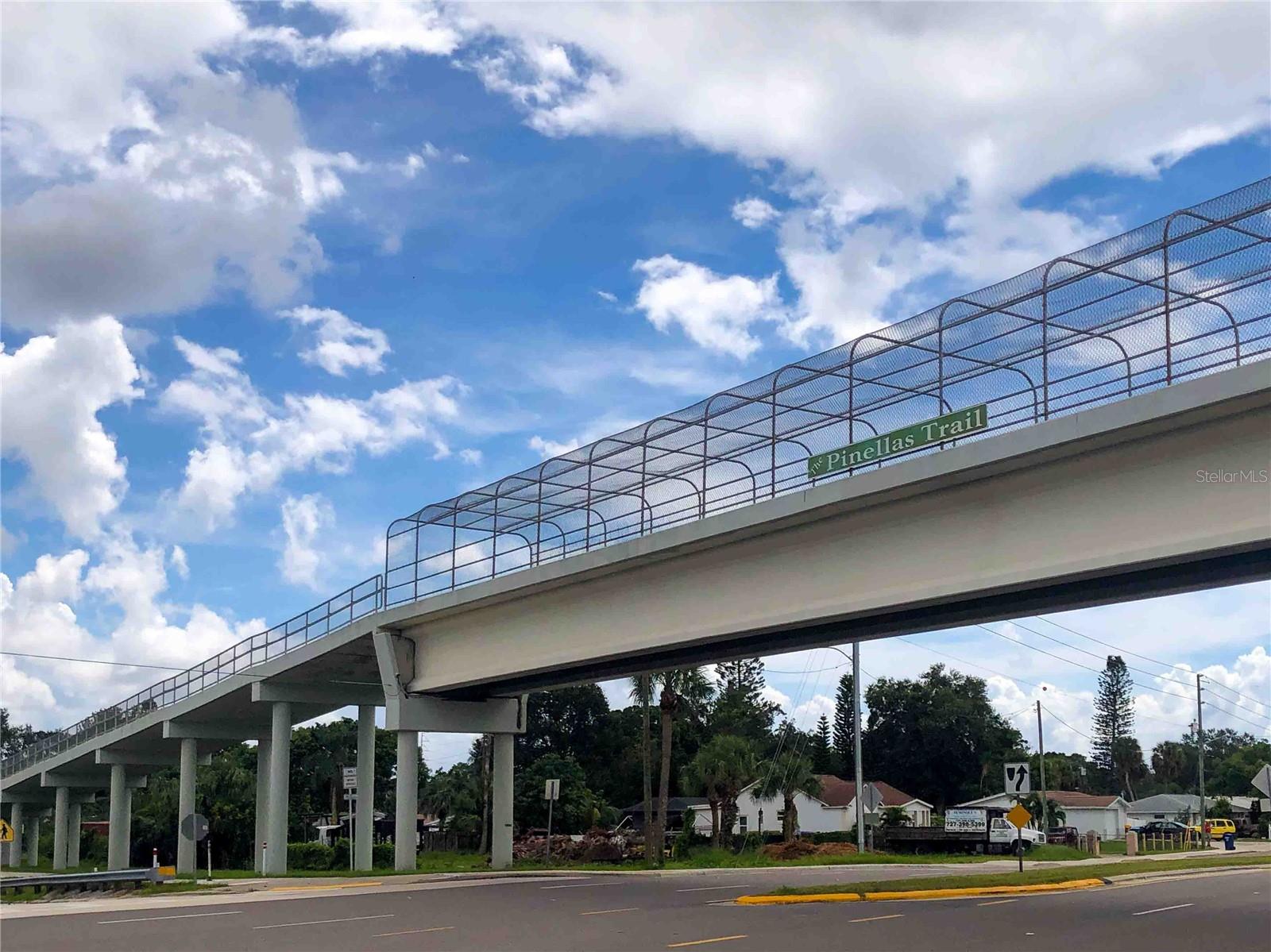 Easy access to the Pinellas Trail