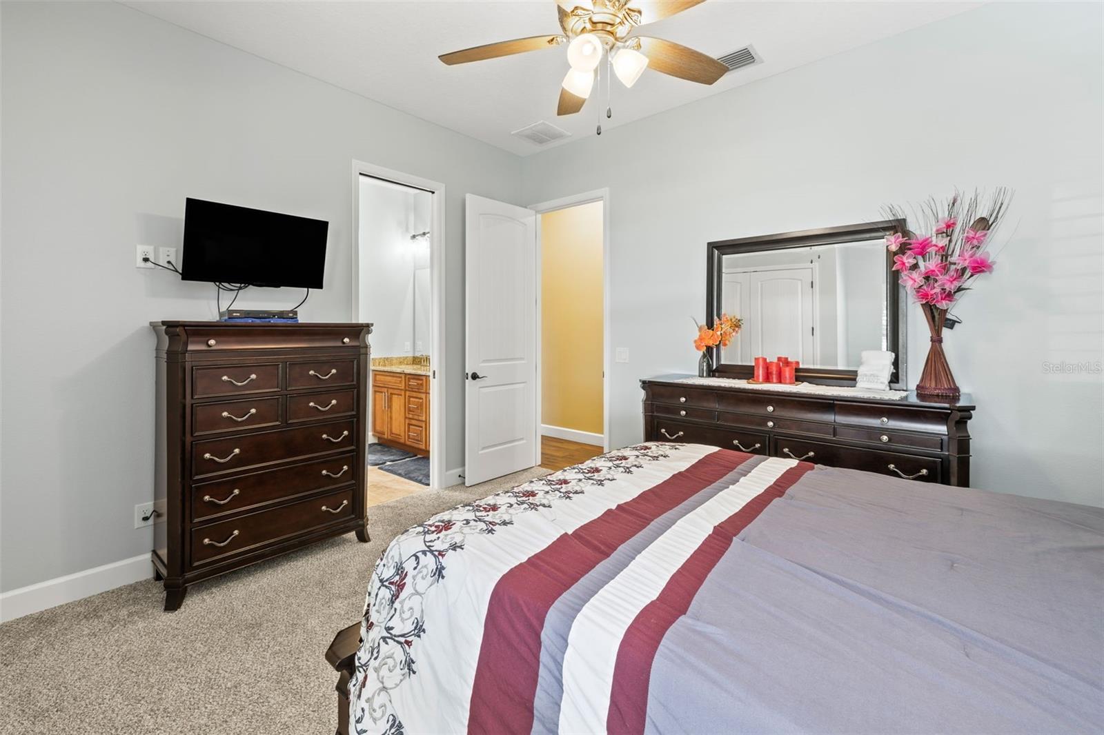 Bedroom 1 Facing Jack and Jill Bathroom