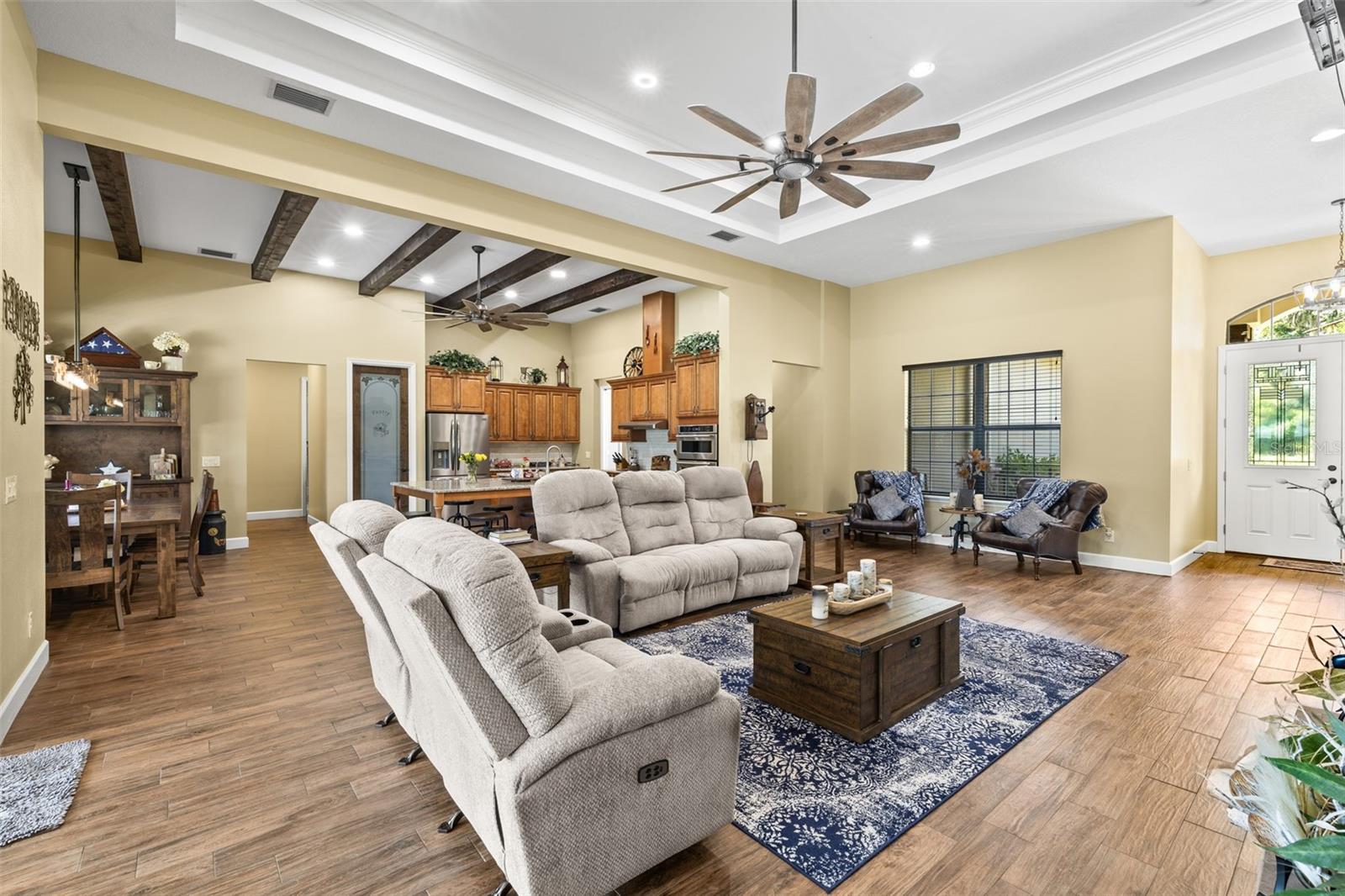 Great Room facing Entry and Kitchen