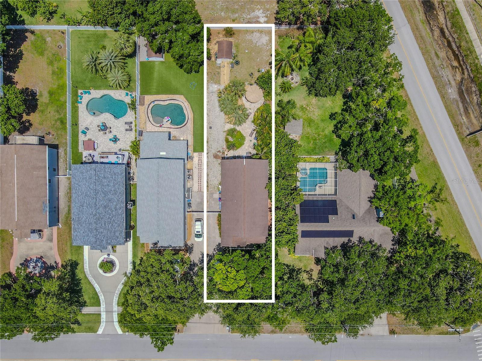 Overhead view