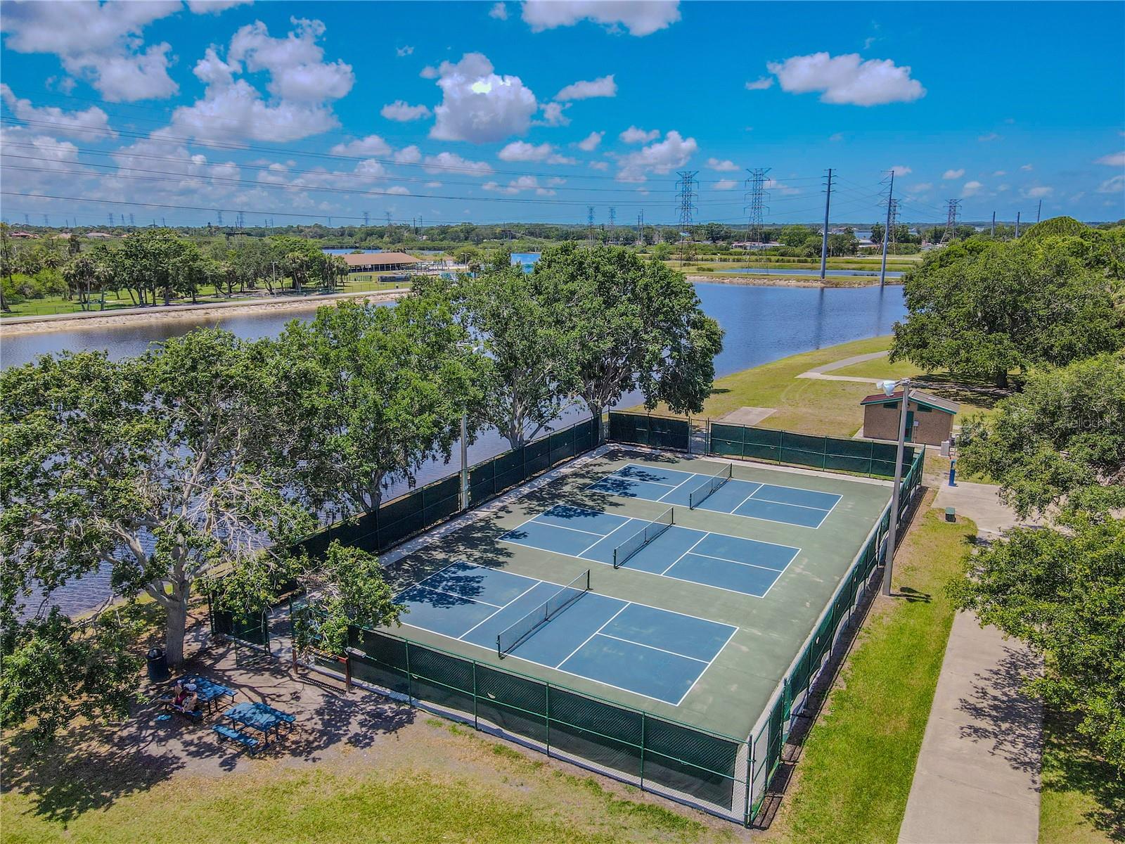 Pickleball courts