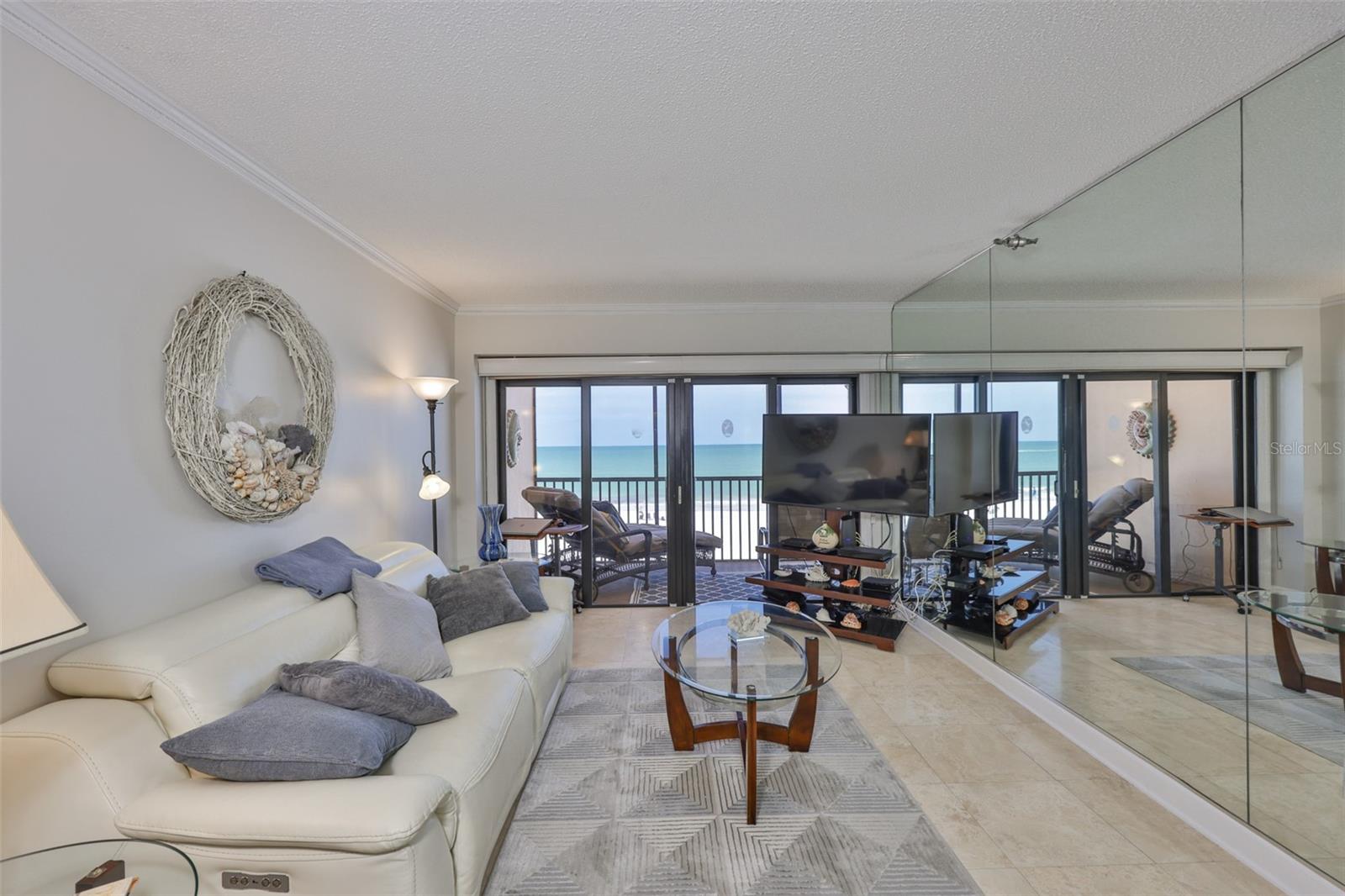 Take in Stunning Gulf Views Throughout the Living Spaces