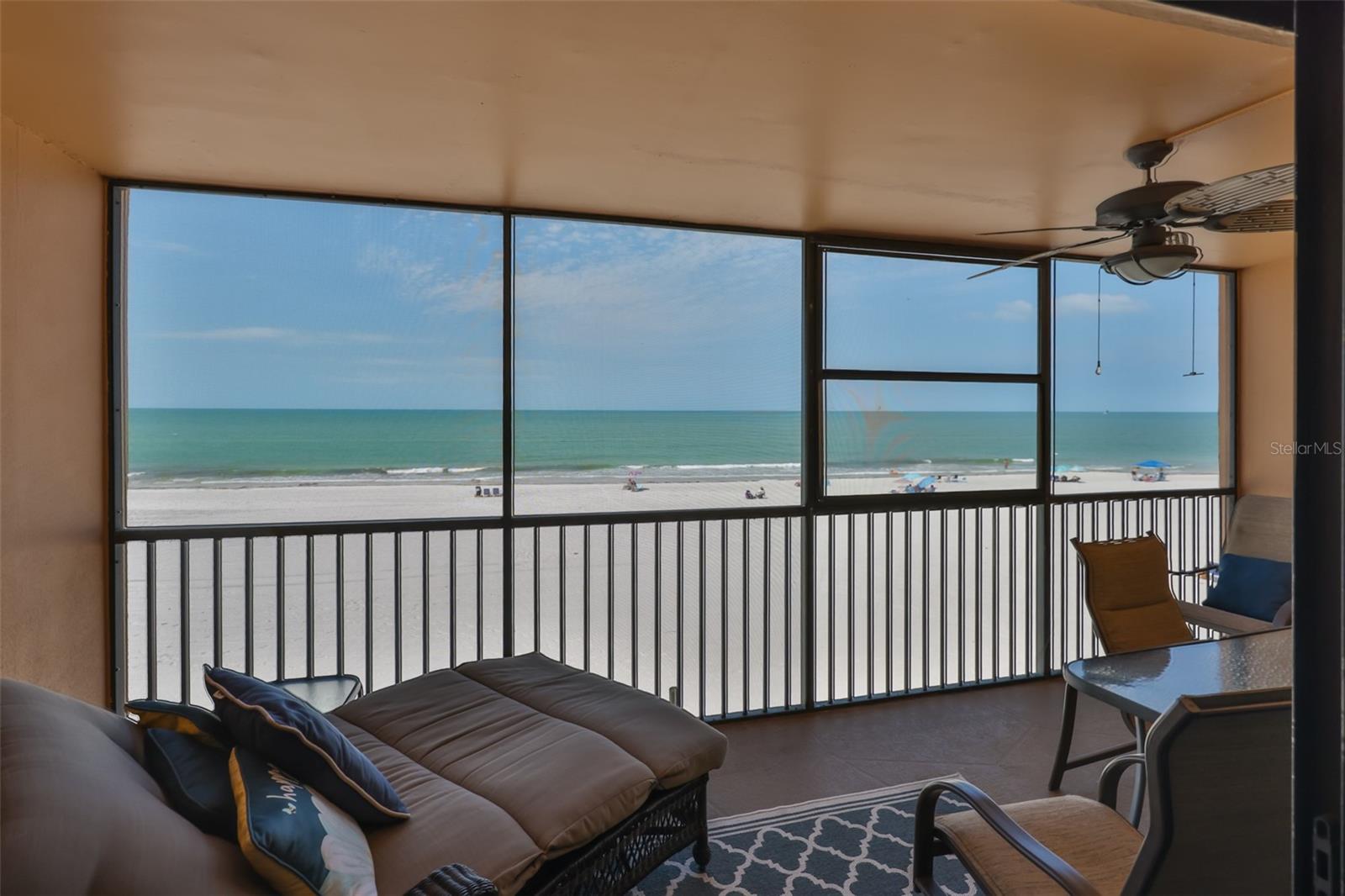 Spacious Screened Balcony