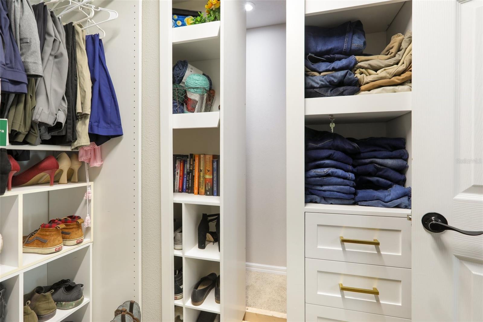 Primary Suite Walk-In Closet