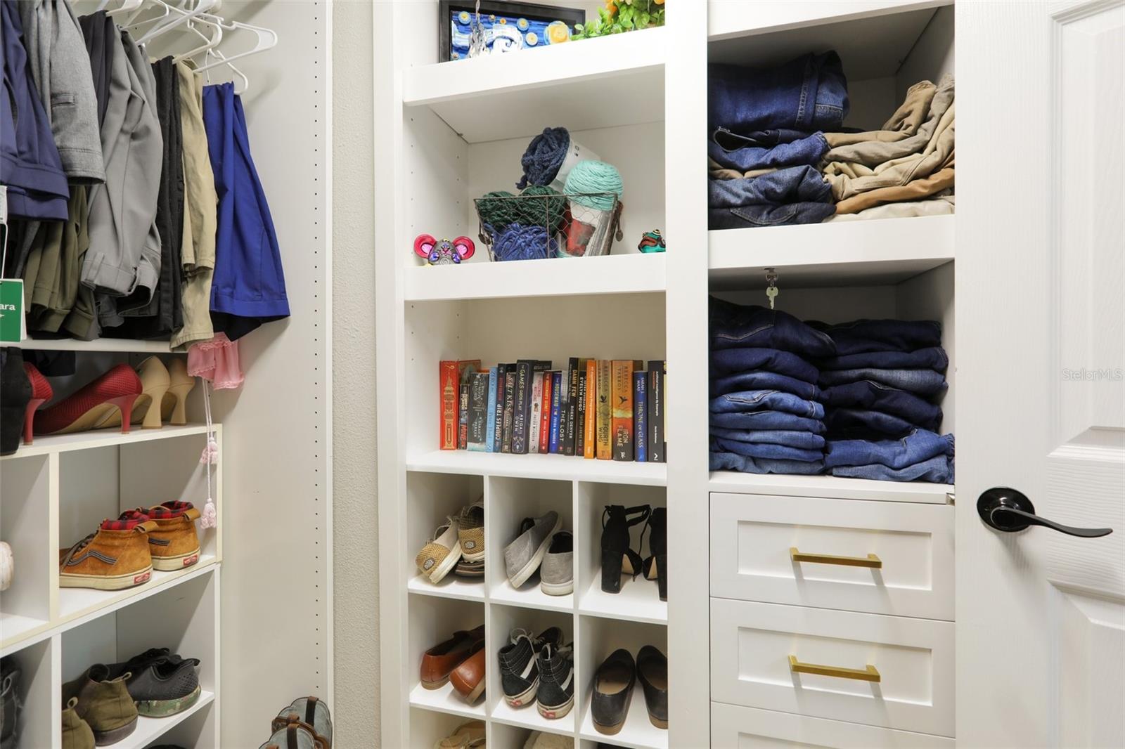 Primary Suite Walk-In Closet