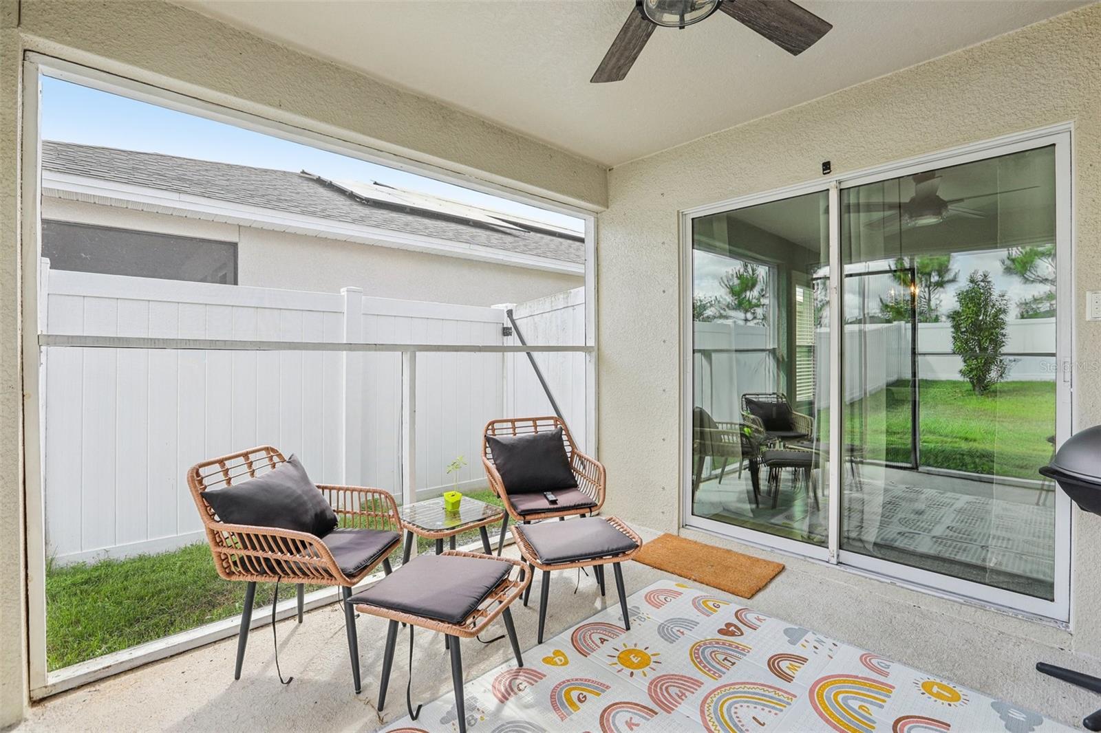 Rear Patio