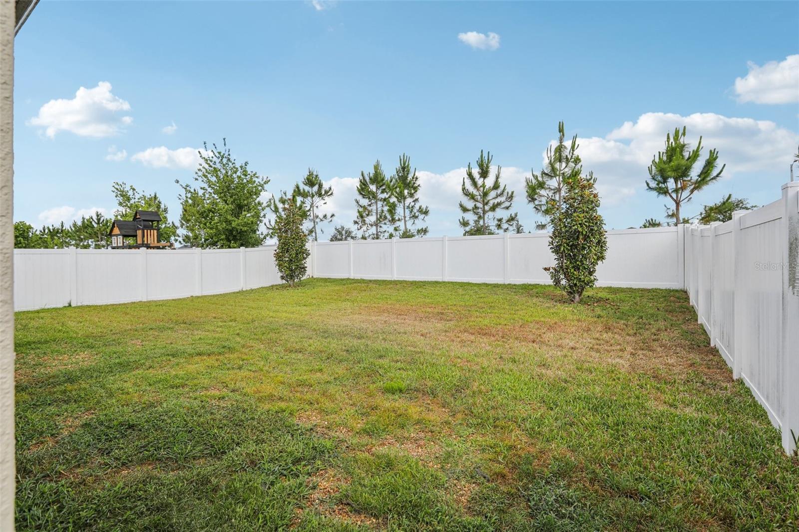 Fenced Backyard