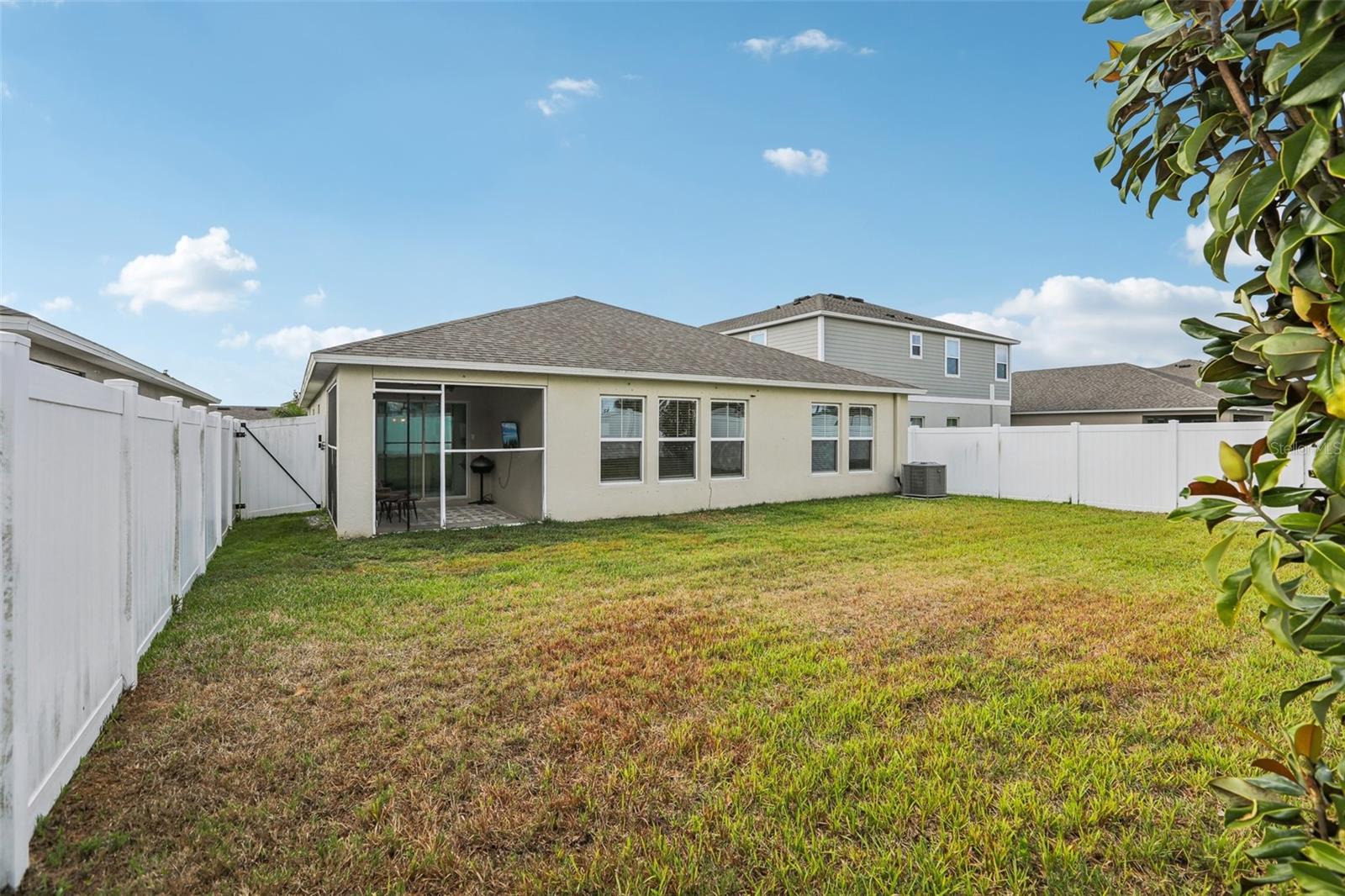 Fenced Backyard