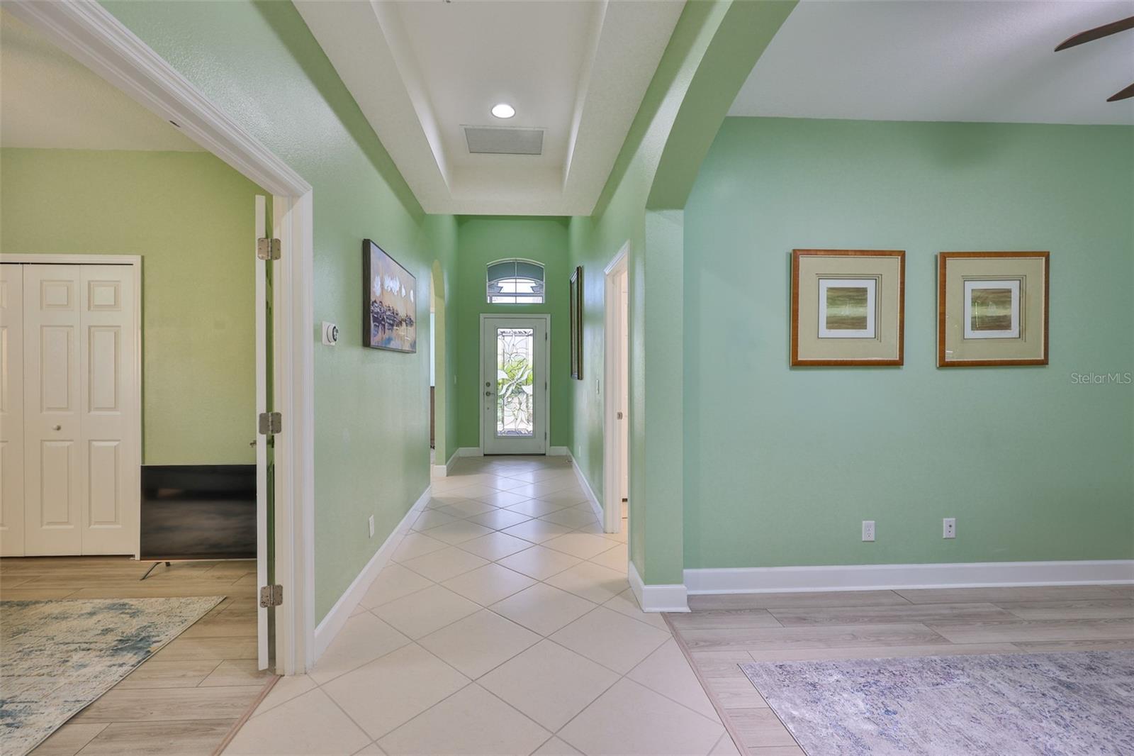 Off of the hallway, you have the Office/Den and the other two bedrooms.