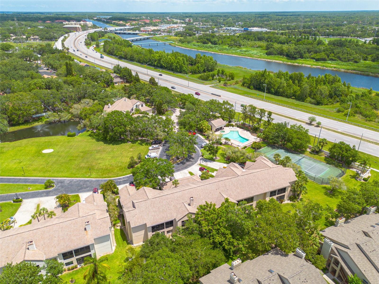 The Oaks at Countryside, right off East Lake Road, with easy access to Curlew and Tampa Rd!