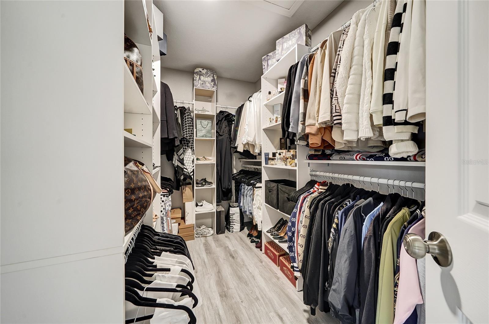 Master closet