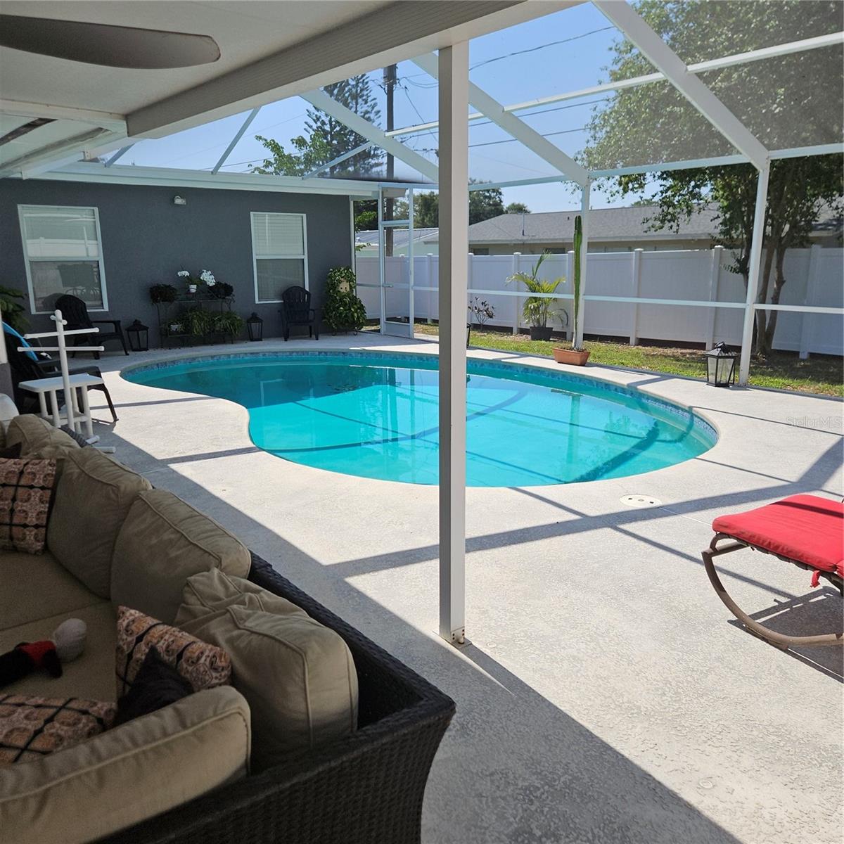 Pool from the Patio