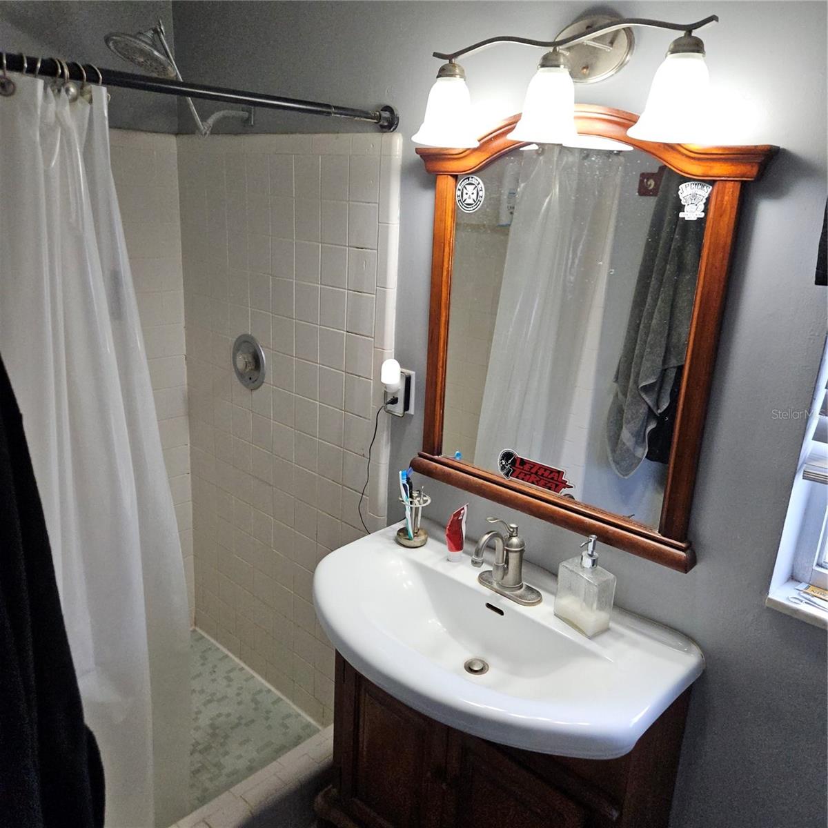 Master Bathroom Vanity and Shower