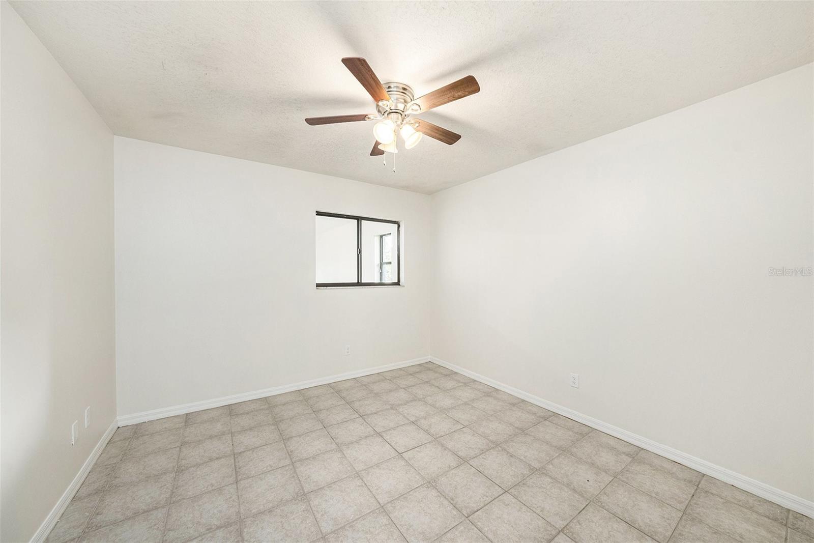Bedroom 3 has window to Family Room