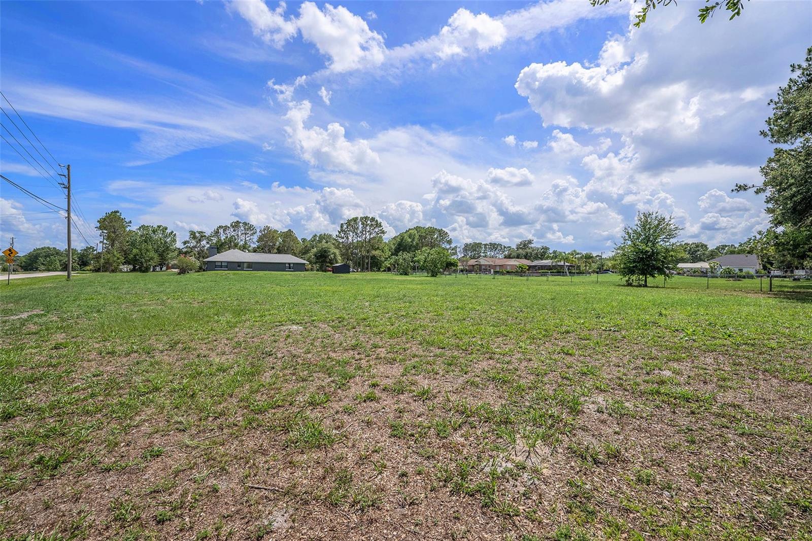 View of End of Property line 1.4 acres