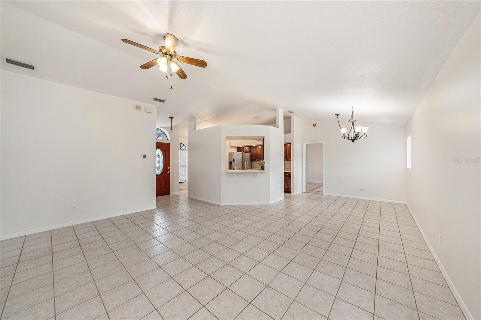 Full view Living and Dining Room