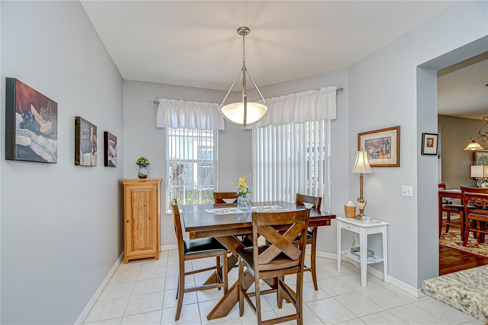 Bright breakfast nook!