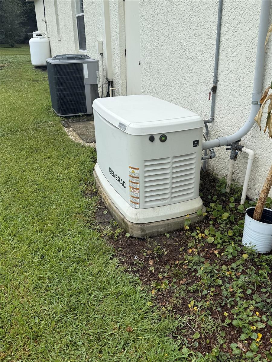 Generac Generator Powered by Propane Gas