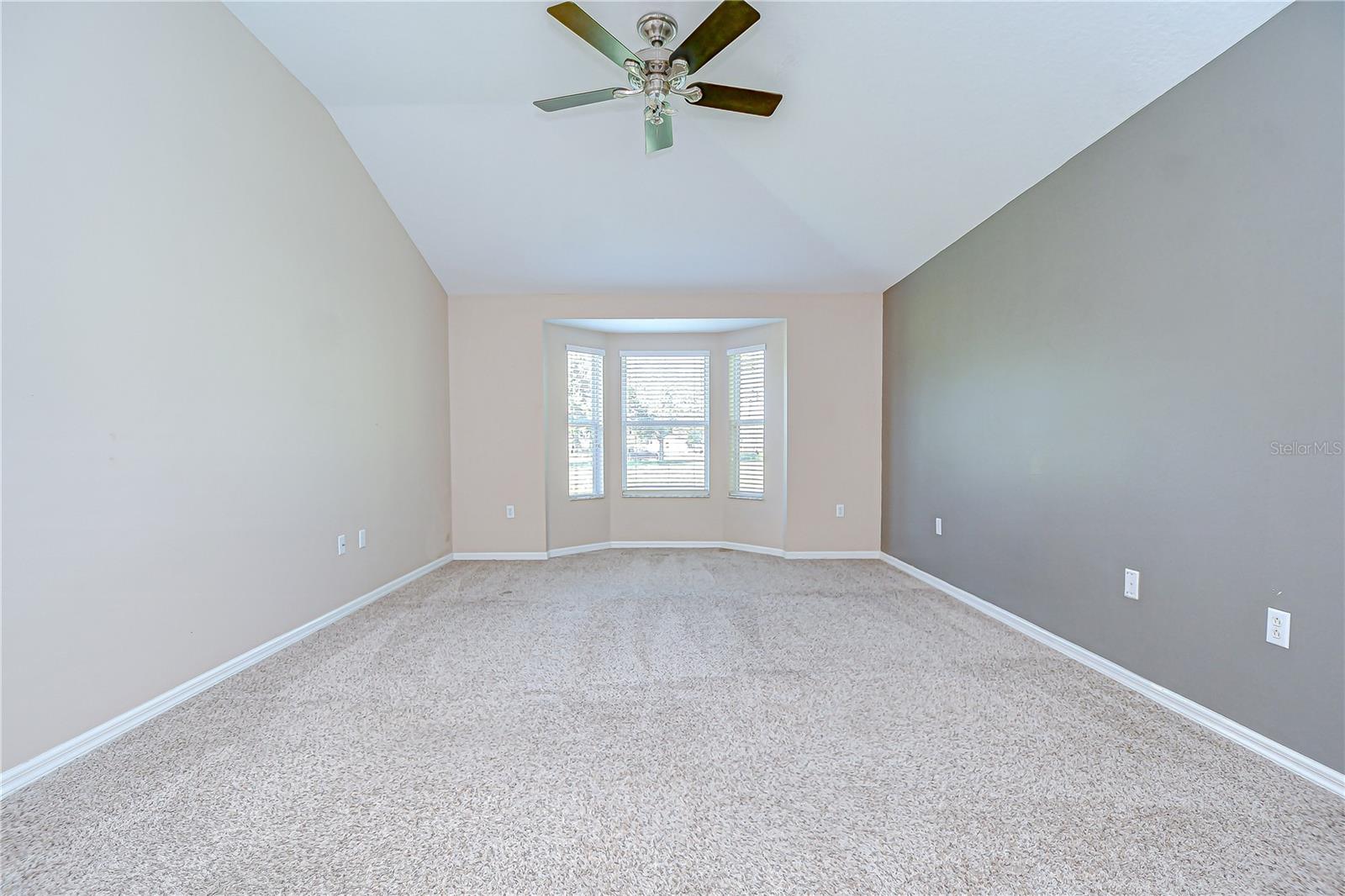 Enjoy a bay window with pond views!
