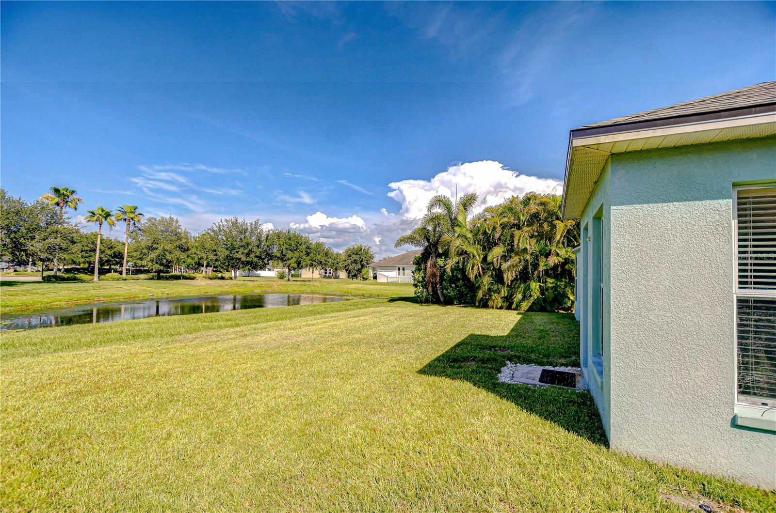 Imagine morning coffee or evening sunsets by the pond—right at home!