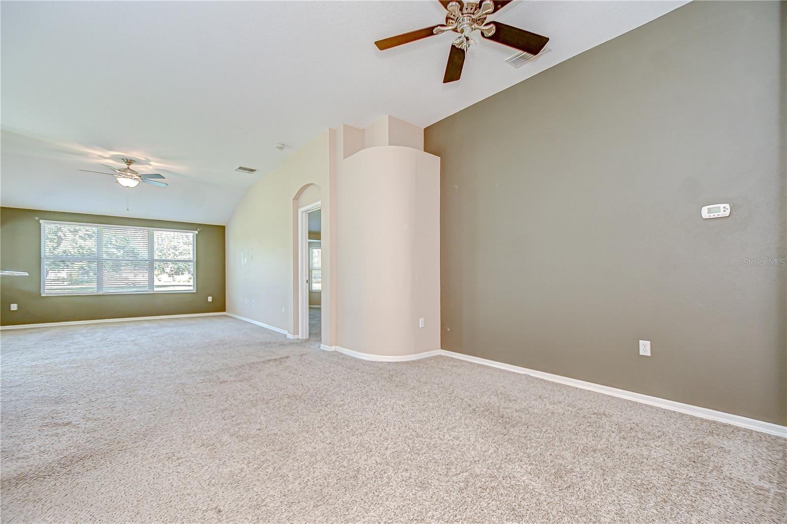 Family room offers tons of space to entertain!