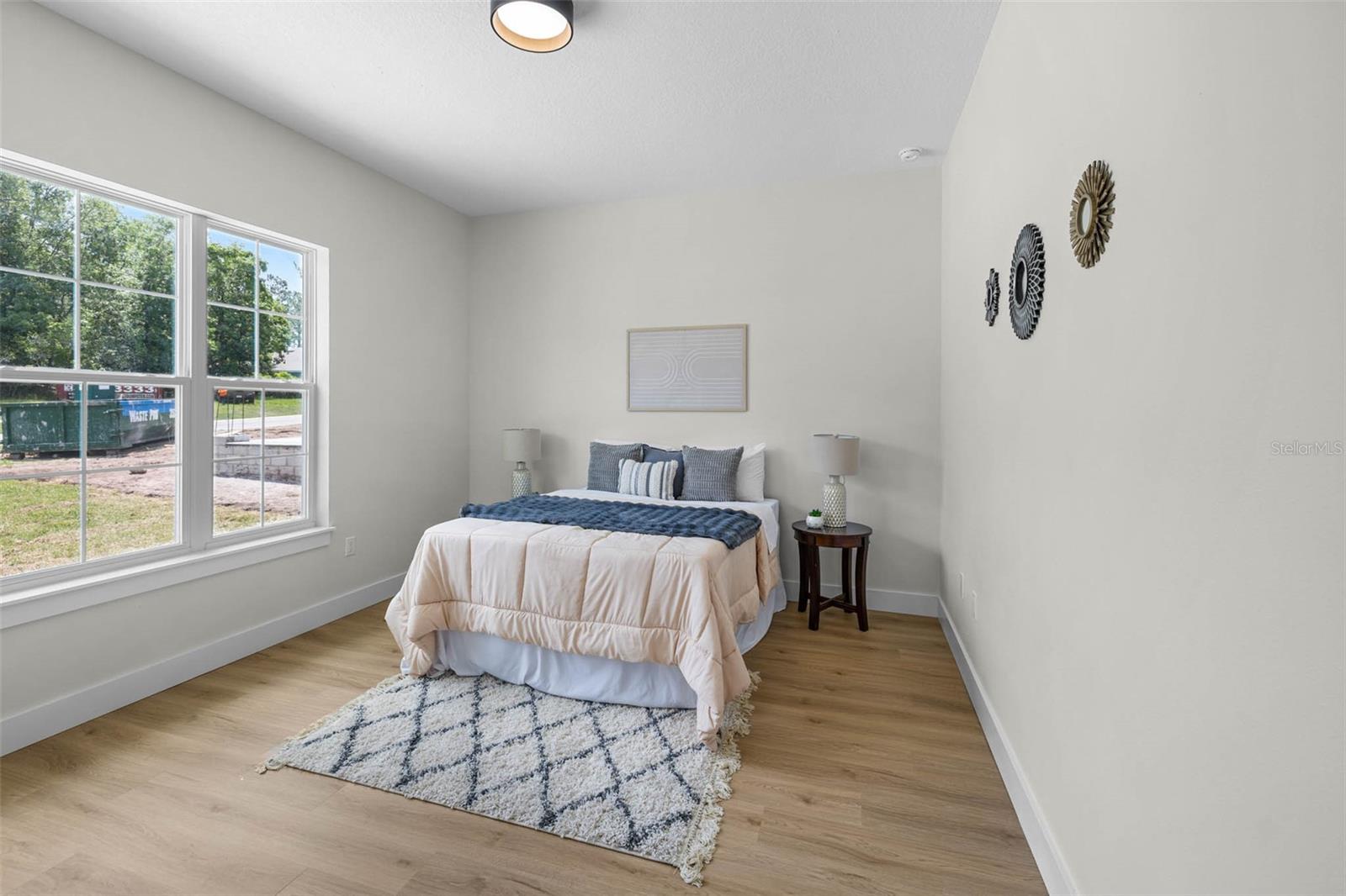 Bedroom 2 - in the front of the home