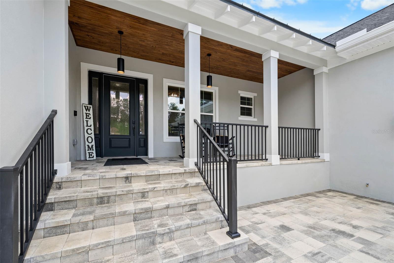 covered front porch