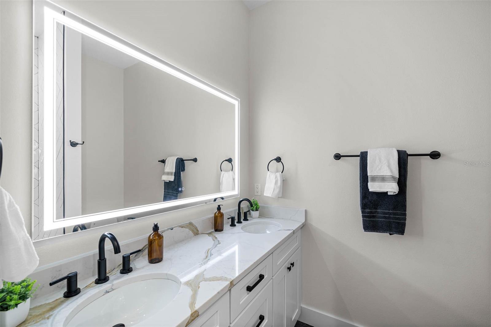 Bathroom 2 - between the office and Bedroom 2