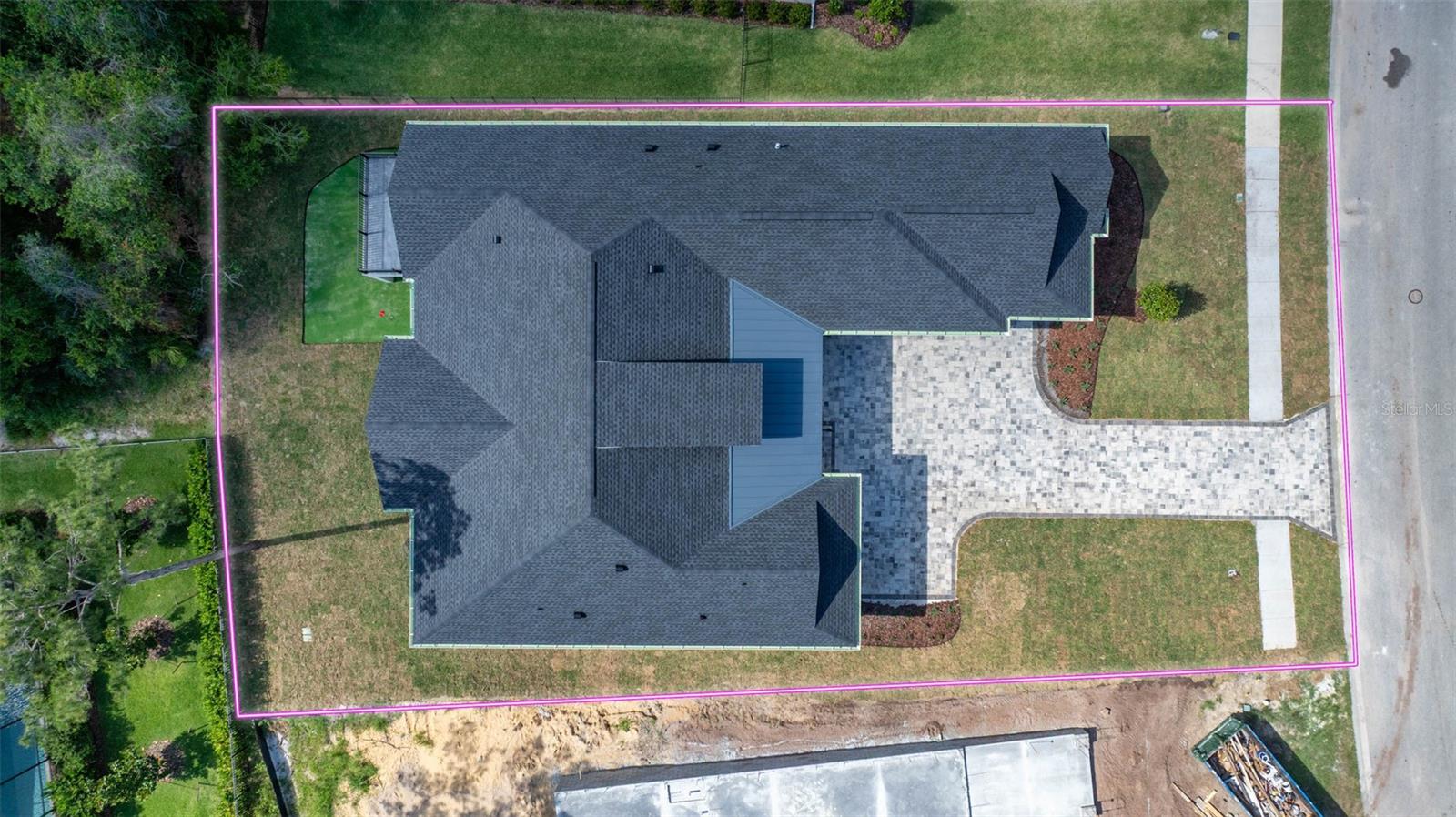 Back yard large enough for a future pool