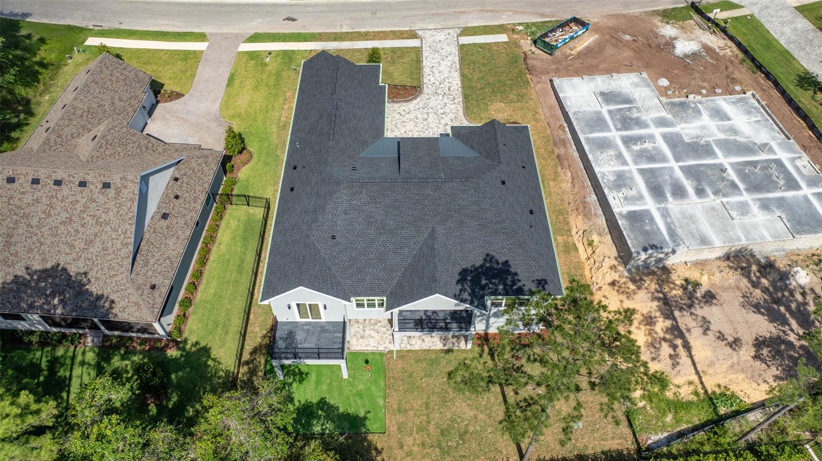 Back yard large enough for a future pool