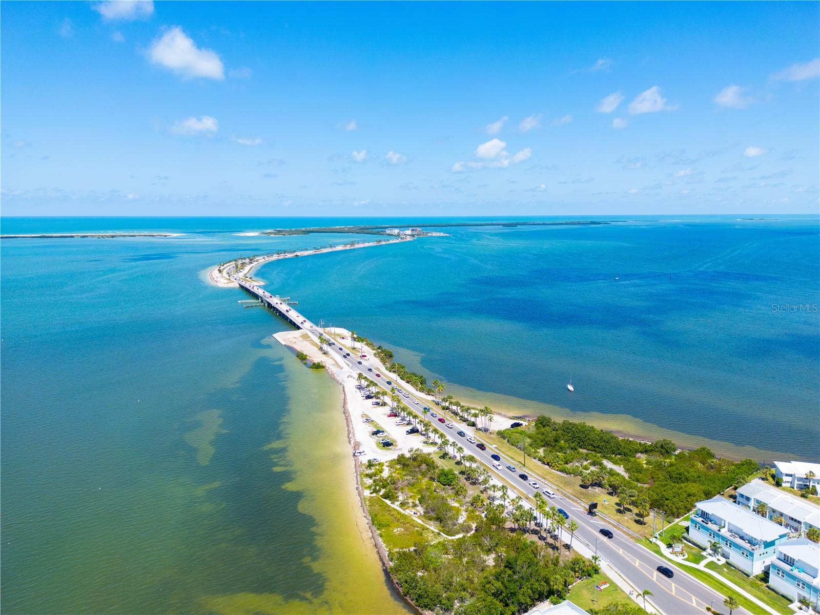 Right off Dunedin Causeway!