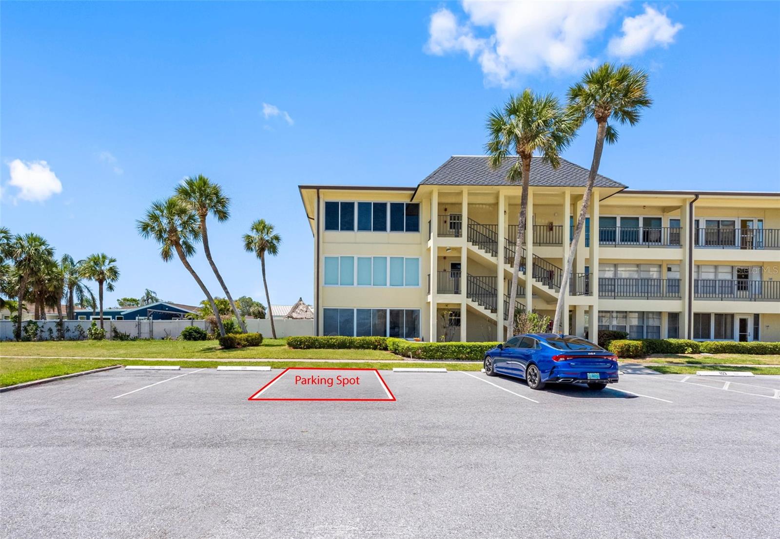 Assigned parking spot