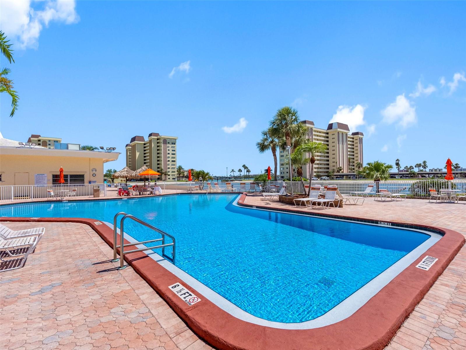 Pool with a view
