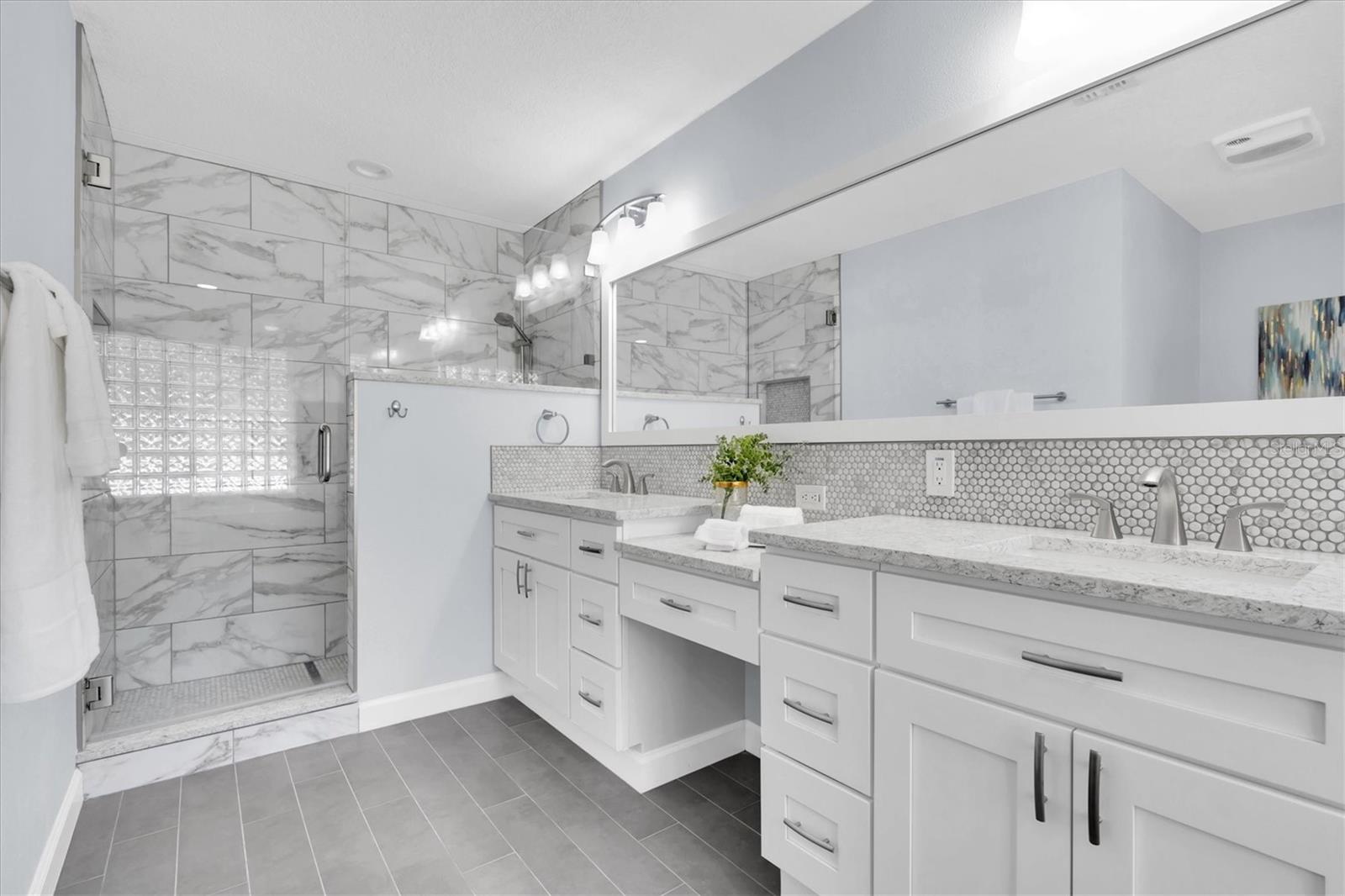owners updated luxury bath