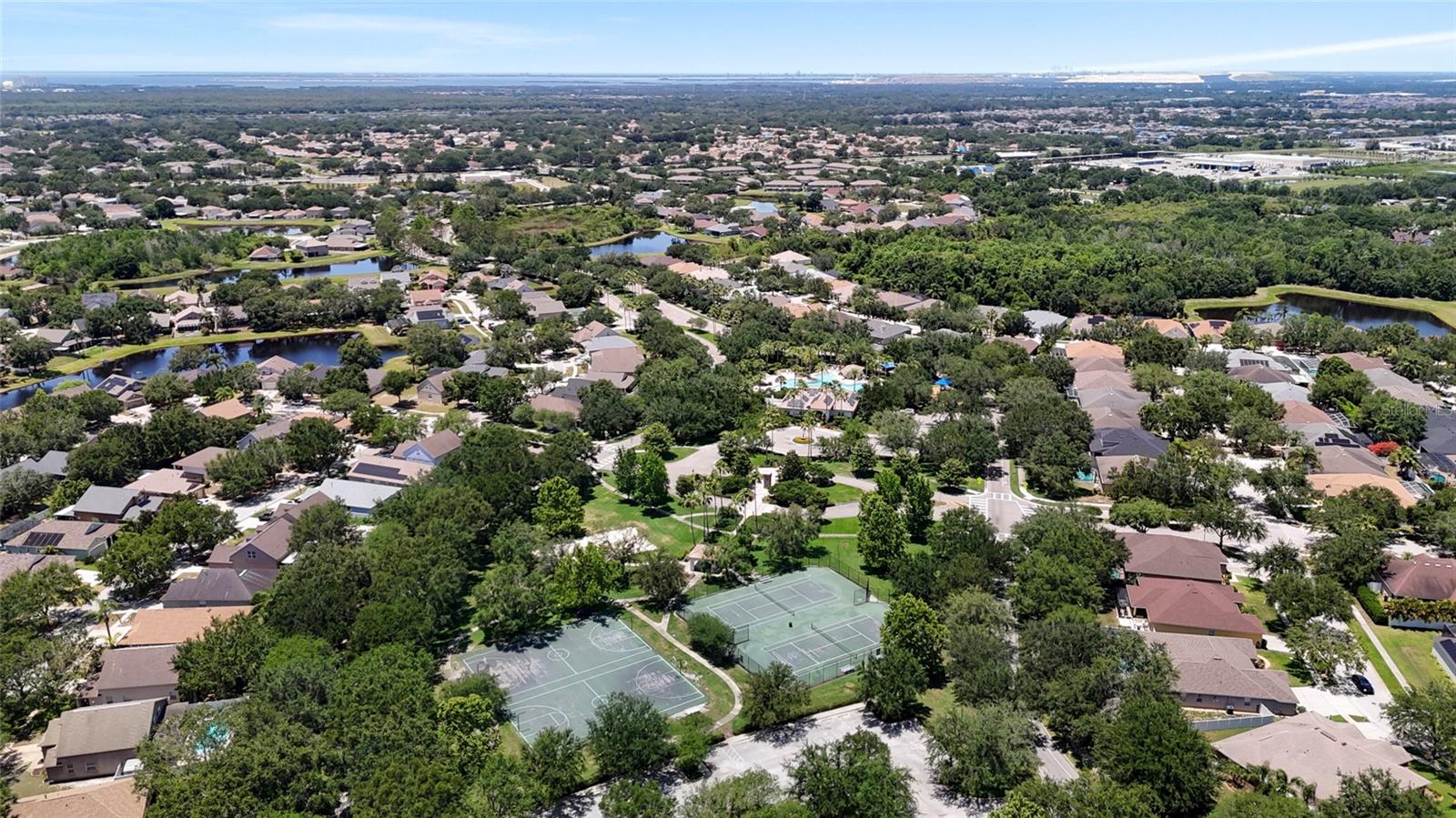 tennis courts