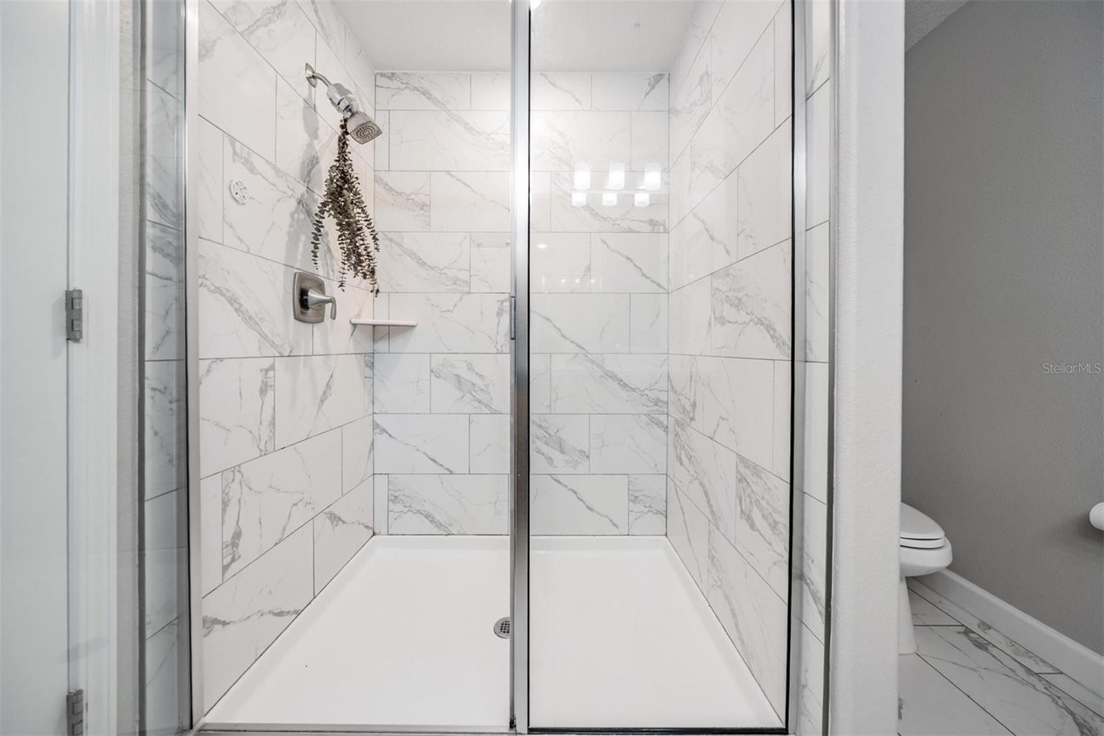 Walk in shower