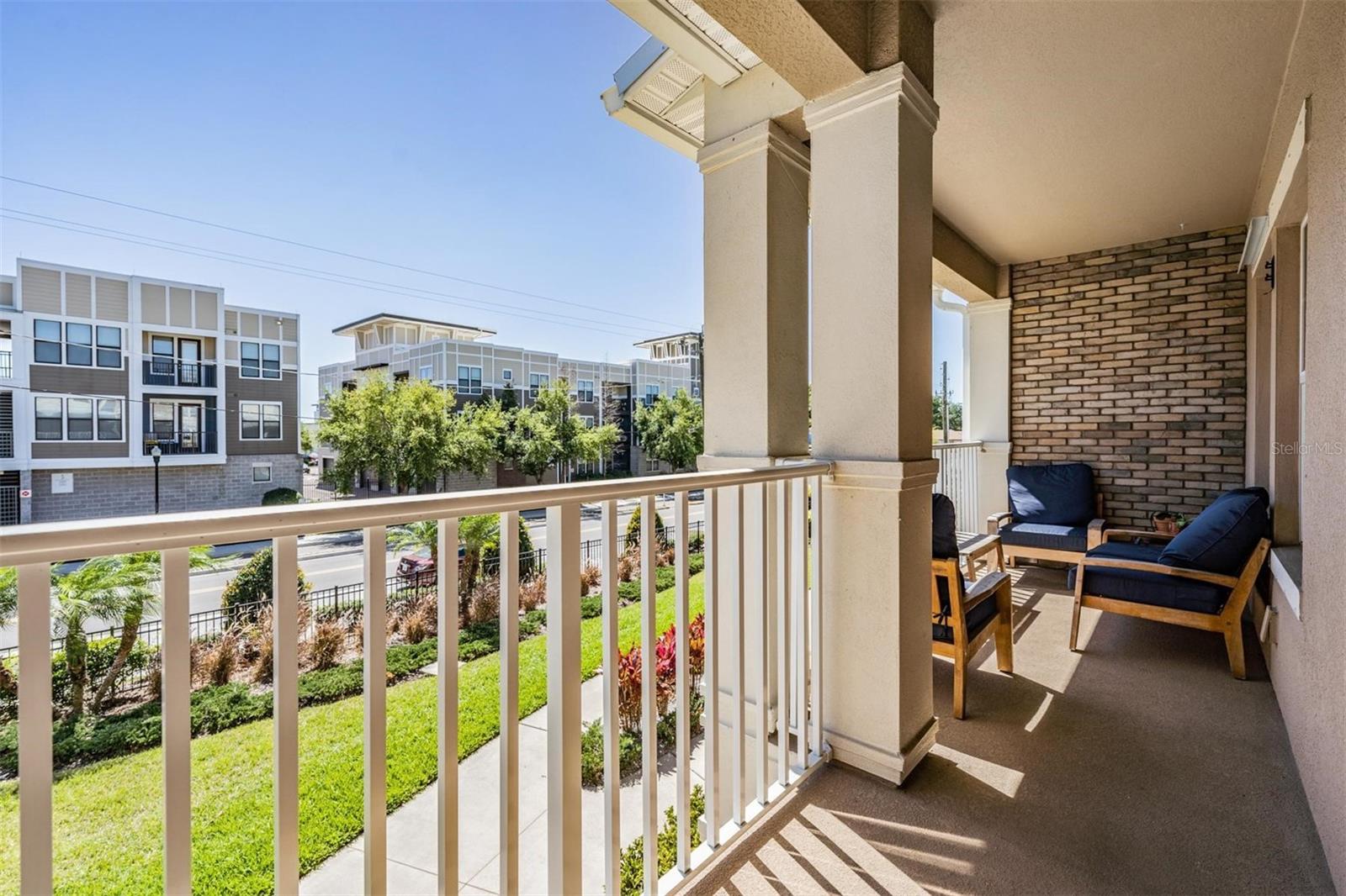 Second Floor Balcony