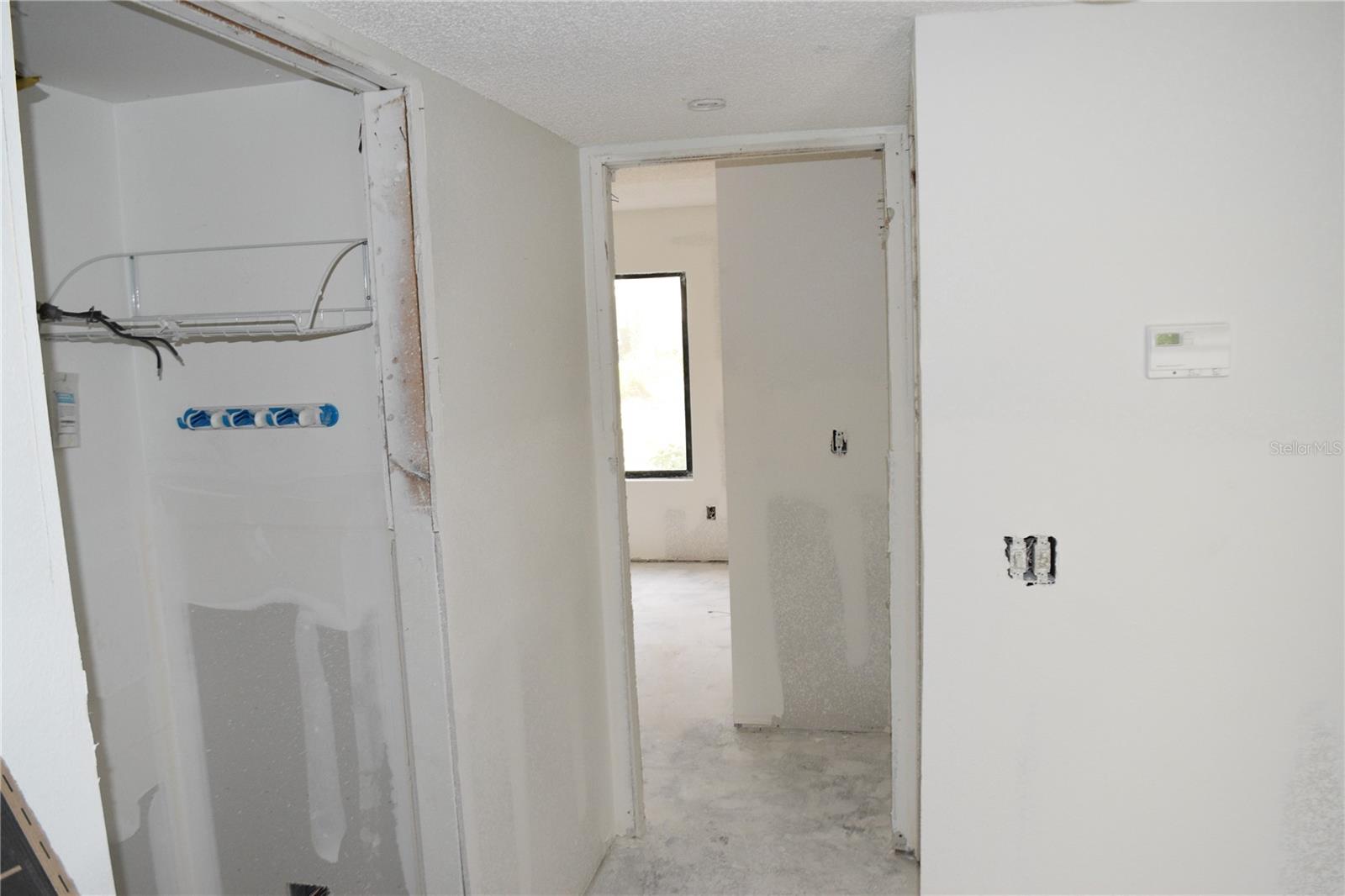 Primary bedroom entrance from hall