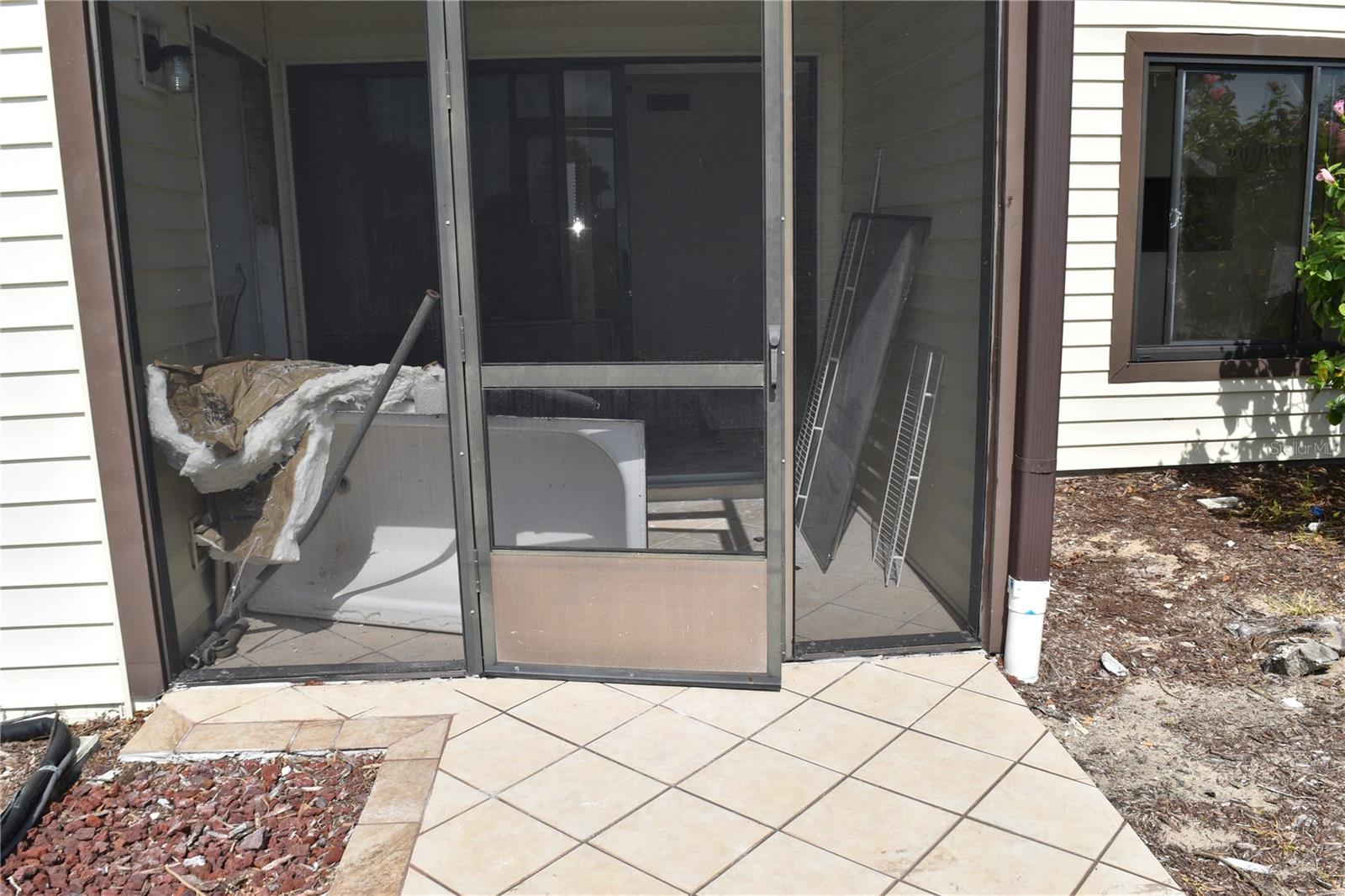 Screened porch