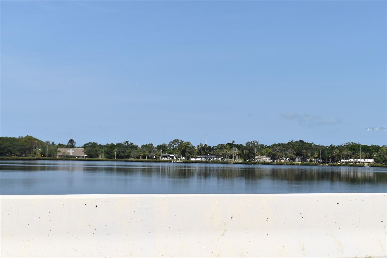 West View At Whitcomb Bayou after you pass under the bridge