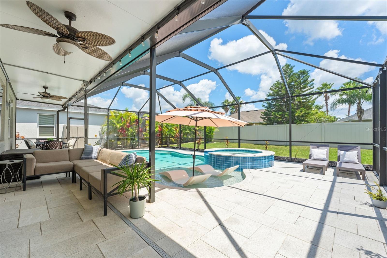 ample space for fun and sun