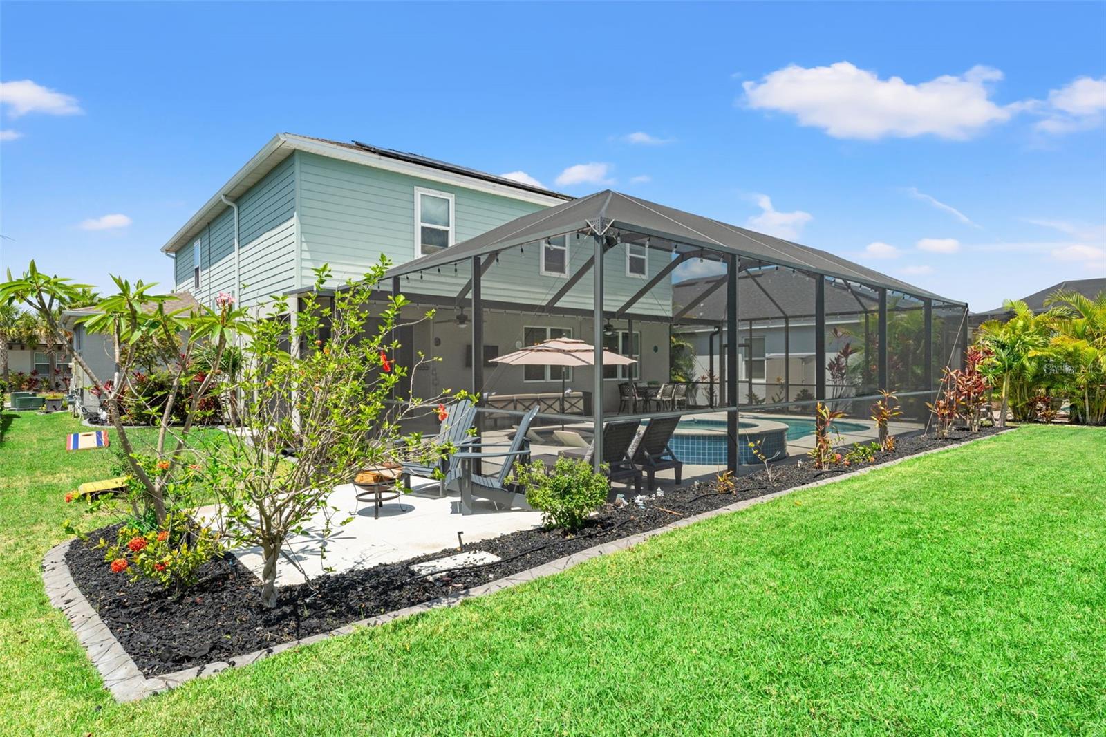 pristine landscaping