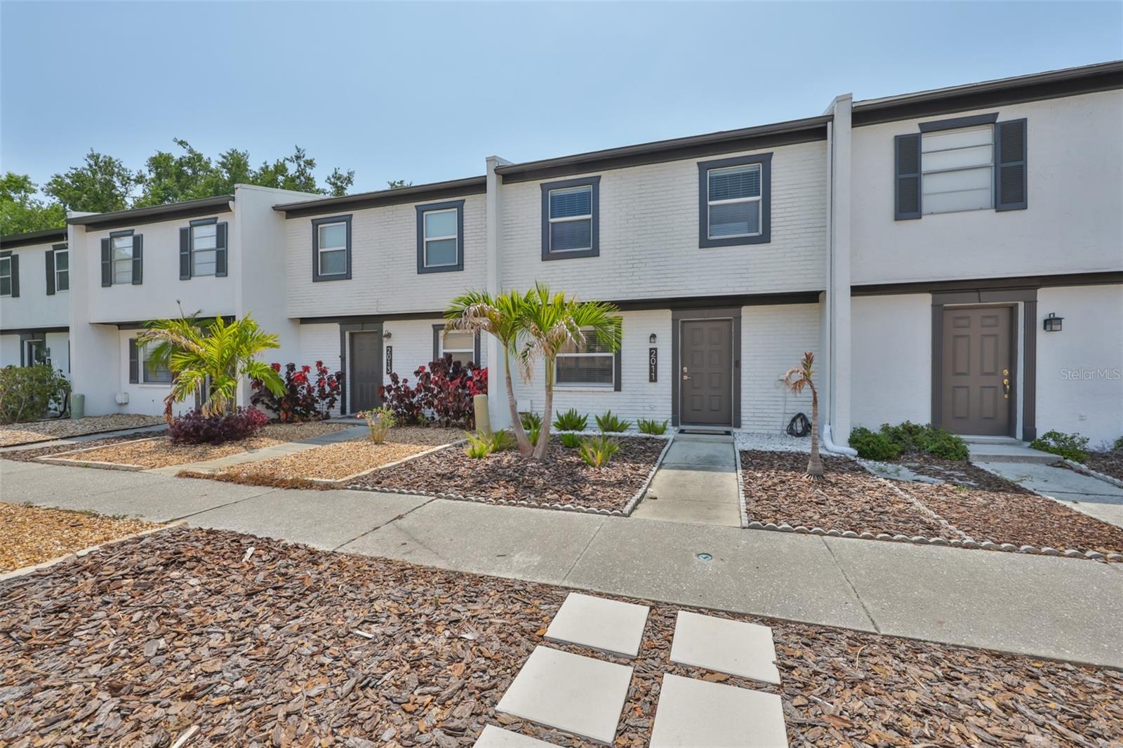 Front of Townhome Building