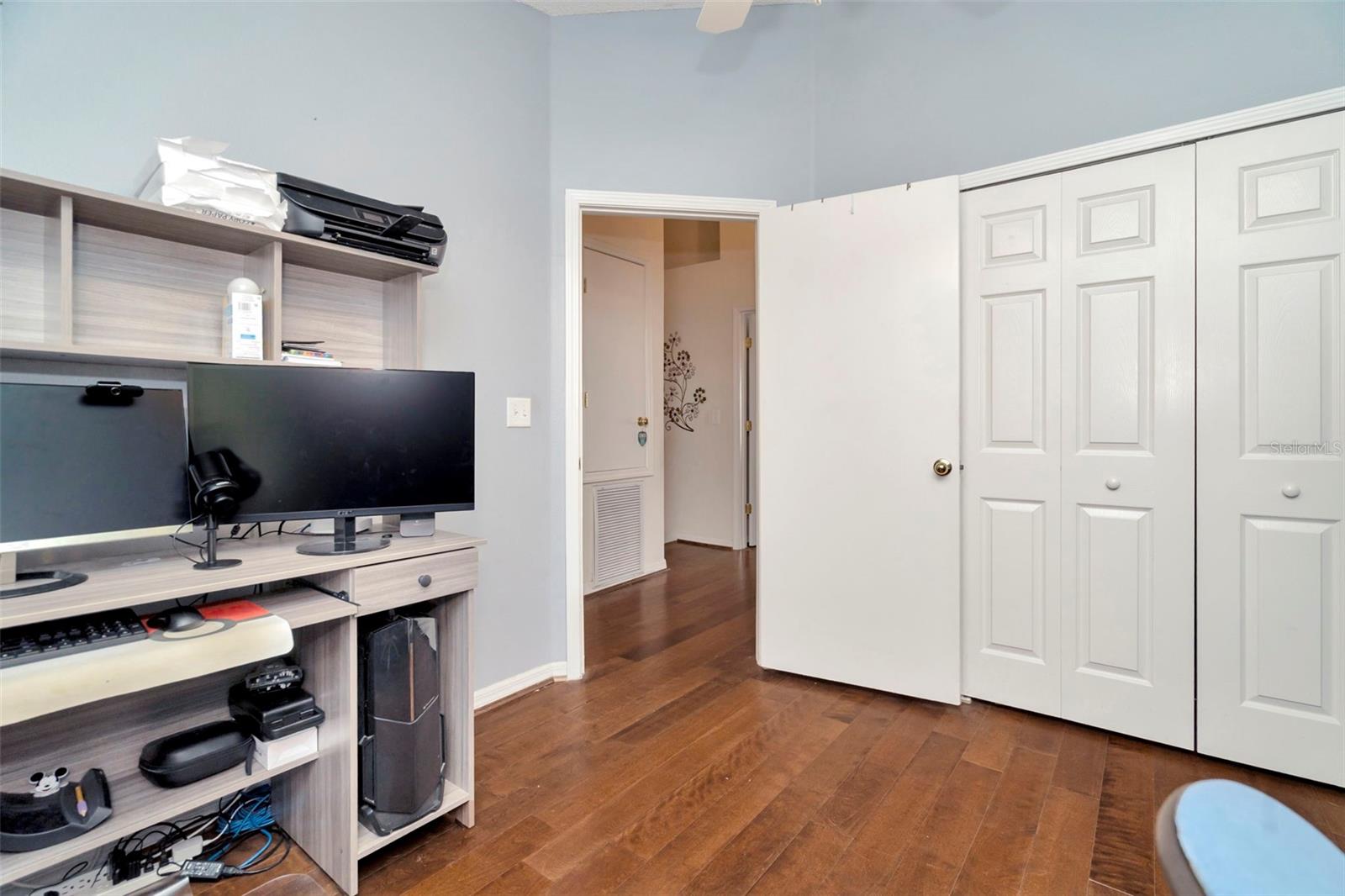 Bedroom 3, used as an office