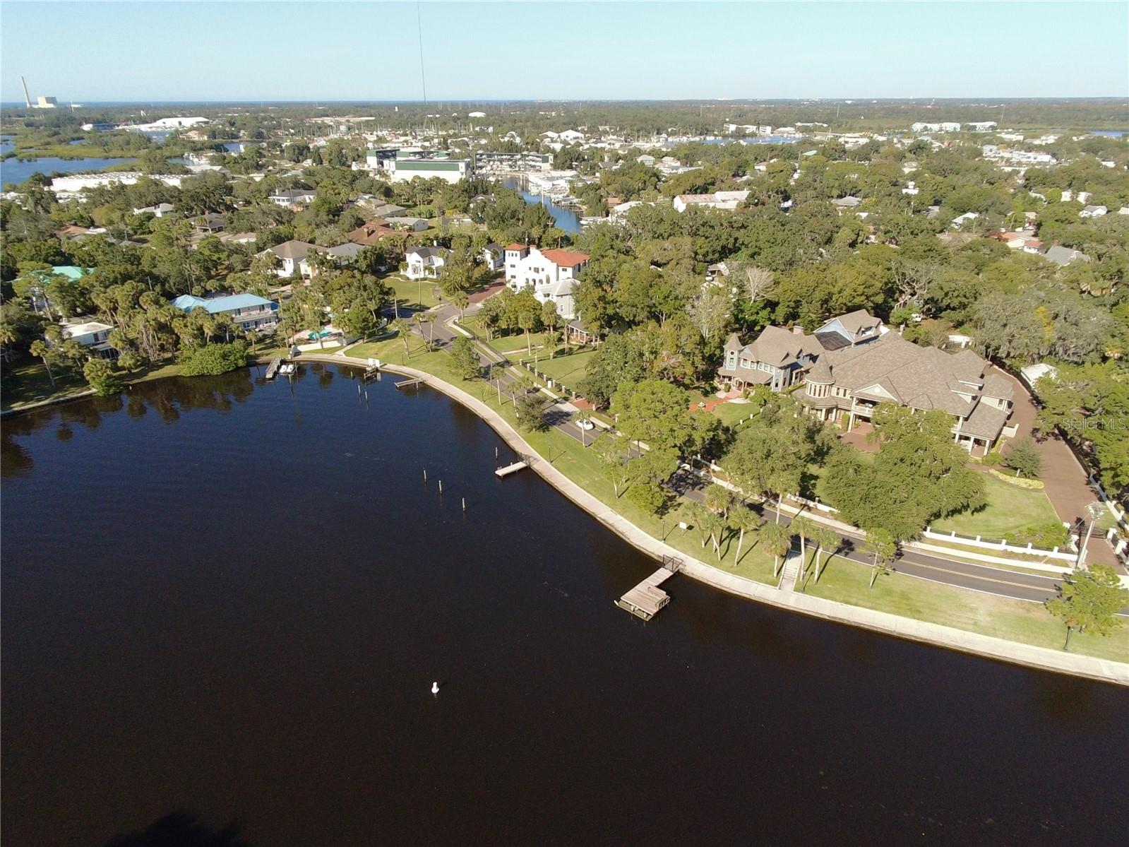 Spring Bayou - Victorian Mansions in Historic Tarpon Springs.