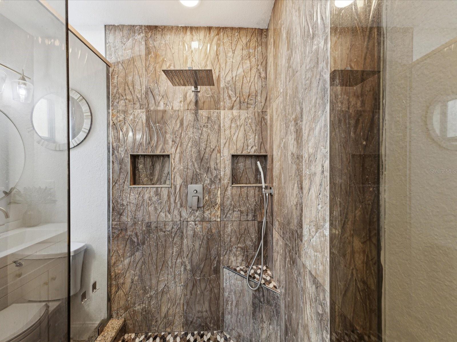 Primary Bathroom shower